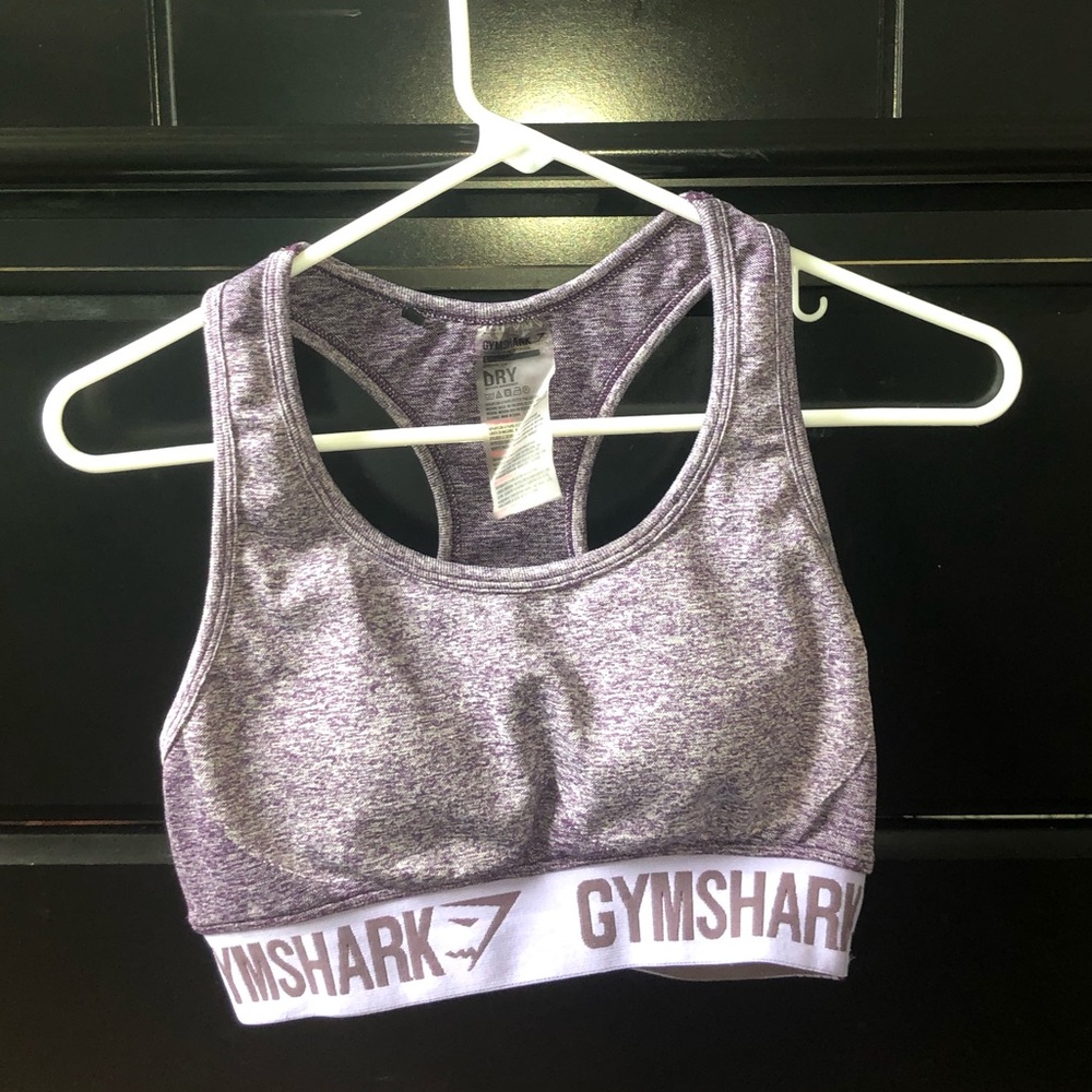 Purple Gymshark Sports Bra